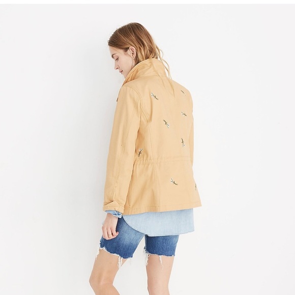 EUC worn once Madewell Embroidered Passage Jacket XS - Picture 6 of 7